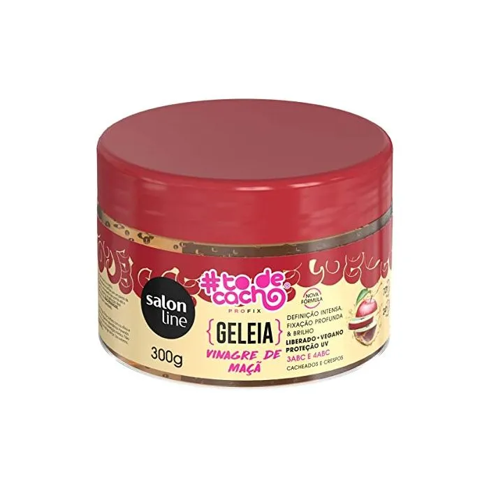 Geleia Capilar Salon Line To De Cacho Vinagre De Maçã 300G