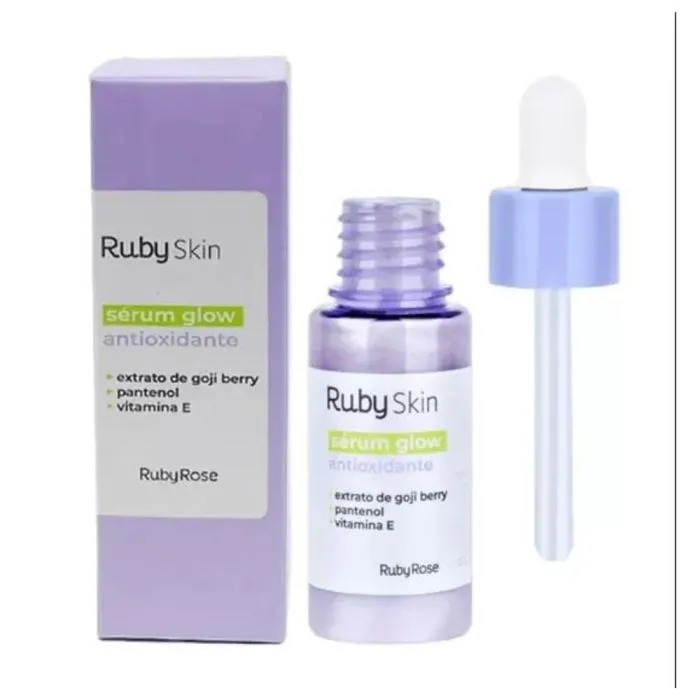 Serum Glow Ruby Rose Antioliosidade 30mL Un