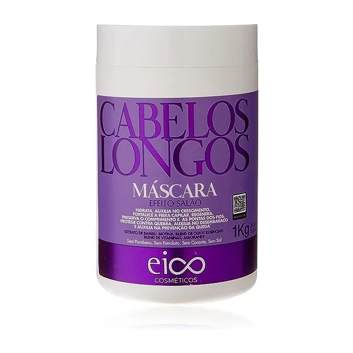 Máscara Eico Cabelos Longos 1K