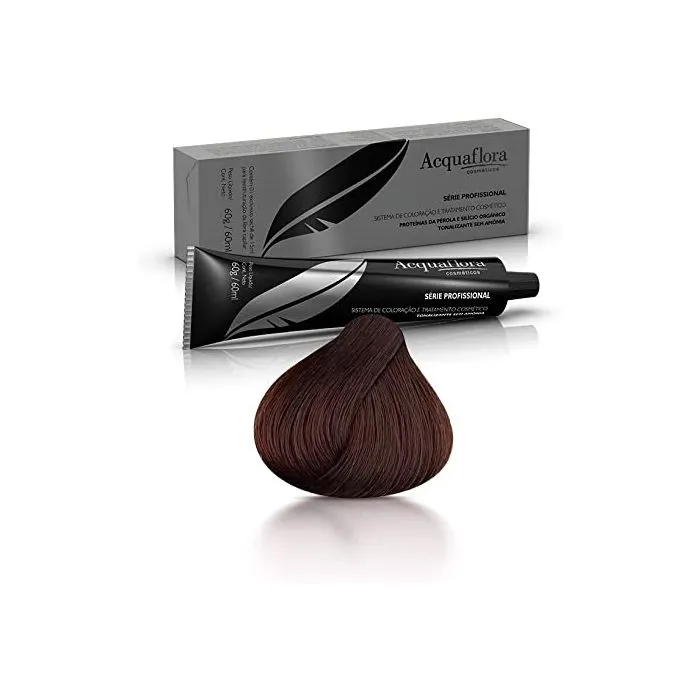 Tonalizante Acquaflora 6.77 Louro Escuro Marrom Intenso Sem Amônia
