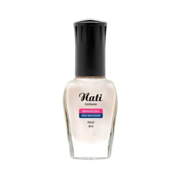 Esmalte Nati Perfumado Brancos 8mL Polo