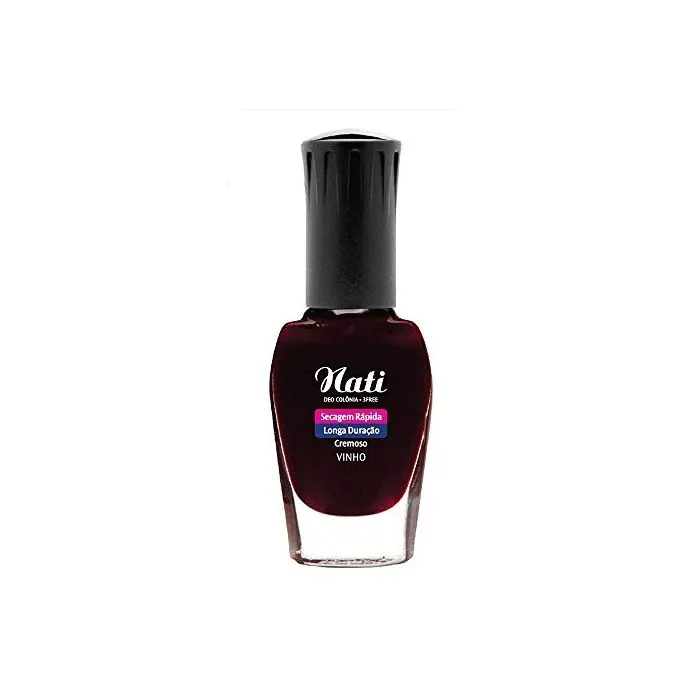 Esmalte Nati Perfumado Cremoso 8mL Vinho
