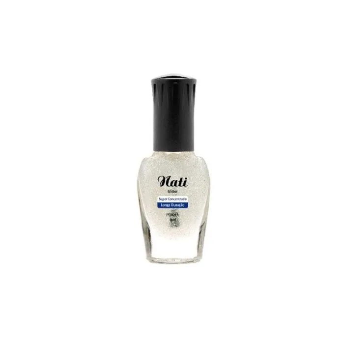 Esmalte Nati Perfumado Glitter 8mL Perola