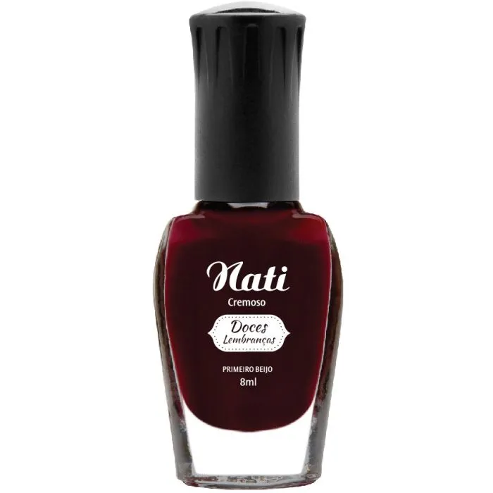 Esmalte Nati Perfumado Doces Lembrancas 8mL Primeiro Beijo