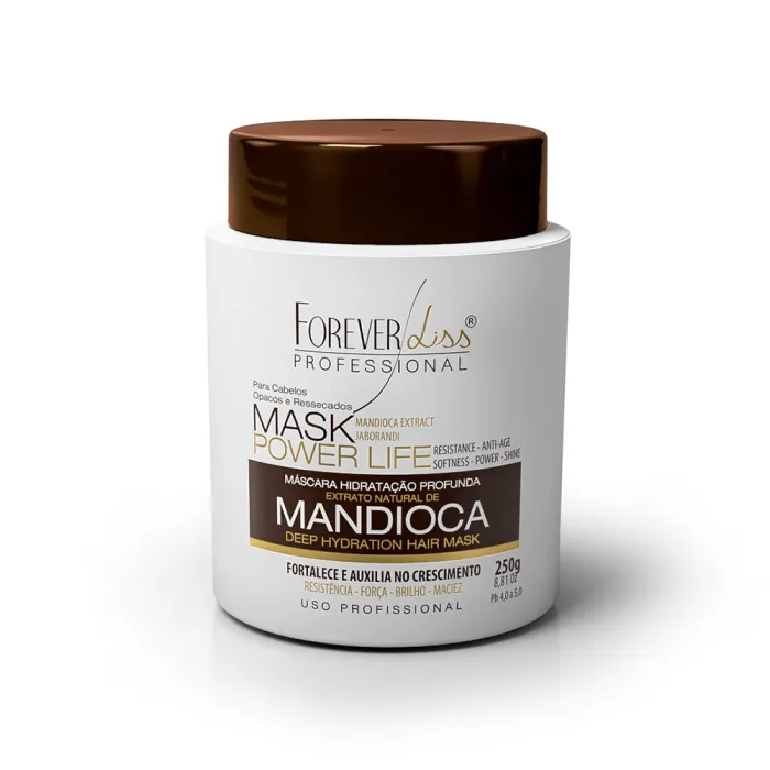 Máscara Capilar Forever Liss 250G Mandioca
