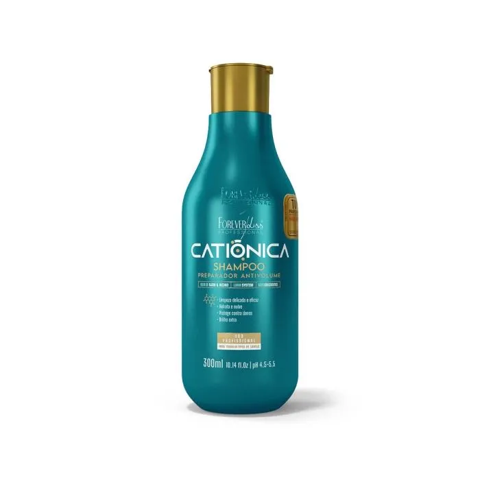 Shampoo Forever Liss Catiônica 300mL