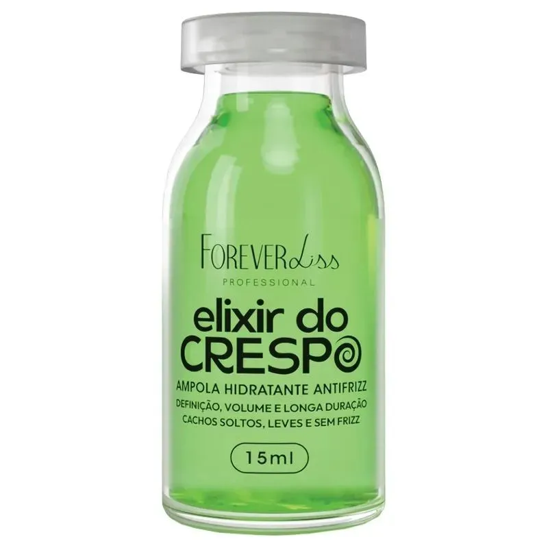 FOREVER LISS AMPOLA HIDRATANTE ELIXIR CRESPO 15ML