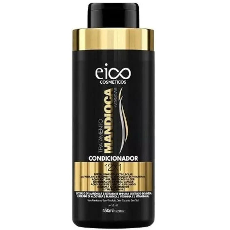 EICO CONDICIONADOR TRATAMENTO MANDIOCA 450ML