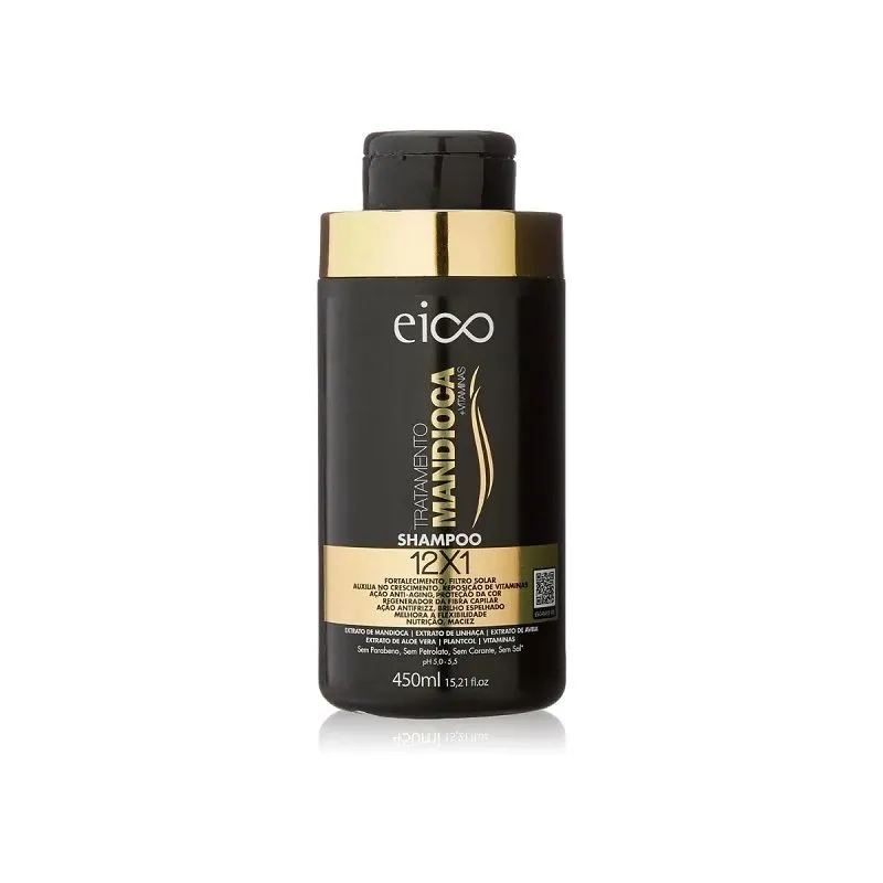 EICO SHAMPOO MANDIOCA 450ML