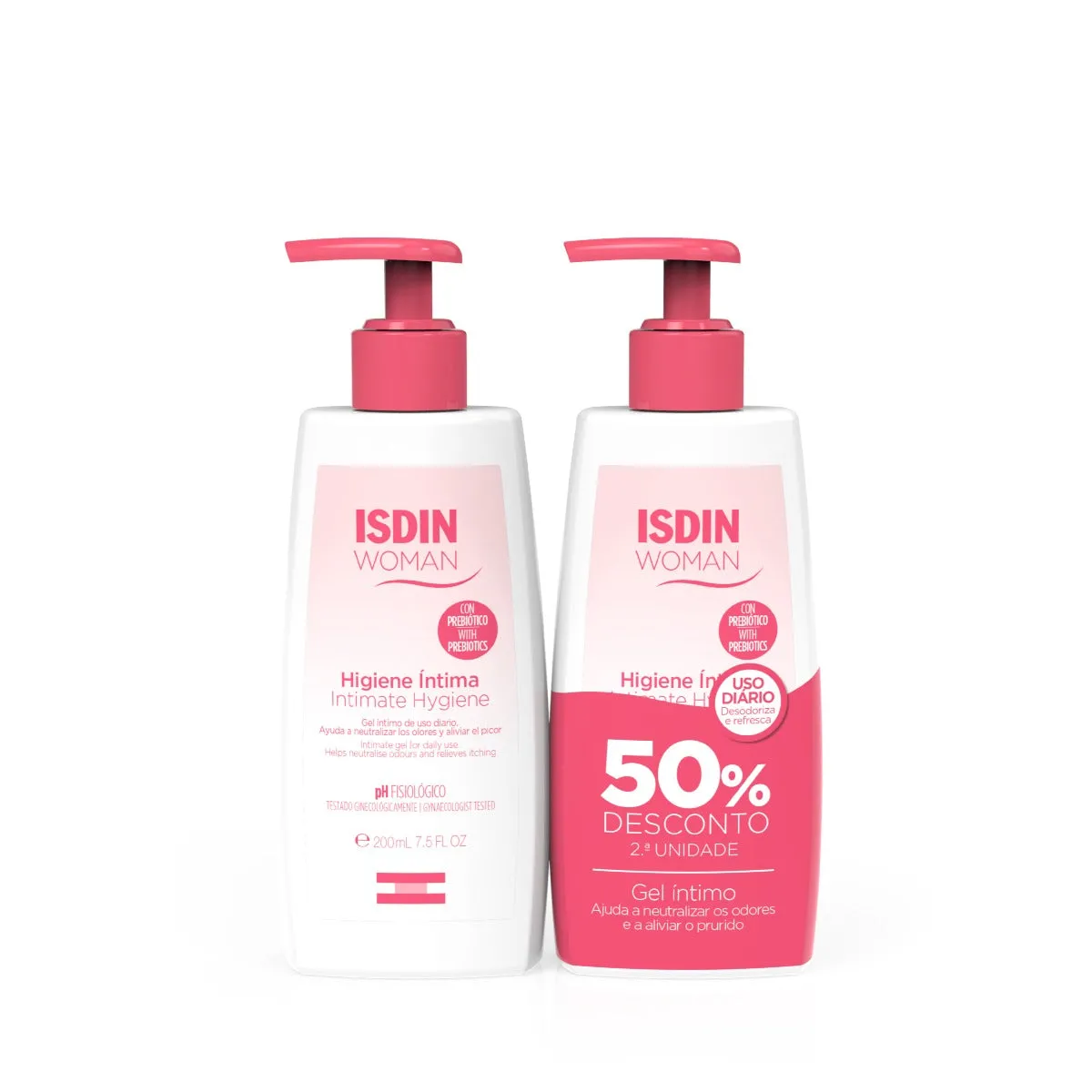 Isdin Woman Duo Gel Higiene Intima 200 mL
