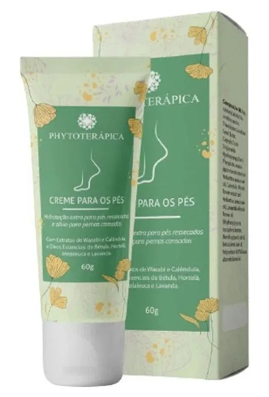 Phytoterápica Creme Para os Pés com Calêndula e Melaleuca 60g
