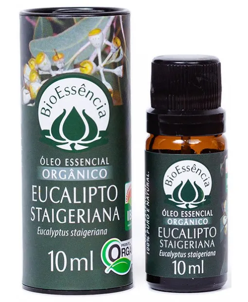 BioEssência Óleo Essencial de Eucalipto Staigeriana Orgânico 10ml