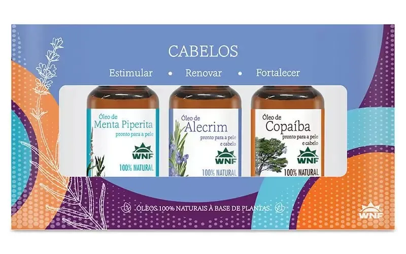 WNF Kit Cabelos com Óleos Prontos Para Uso 3un