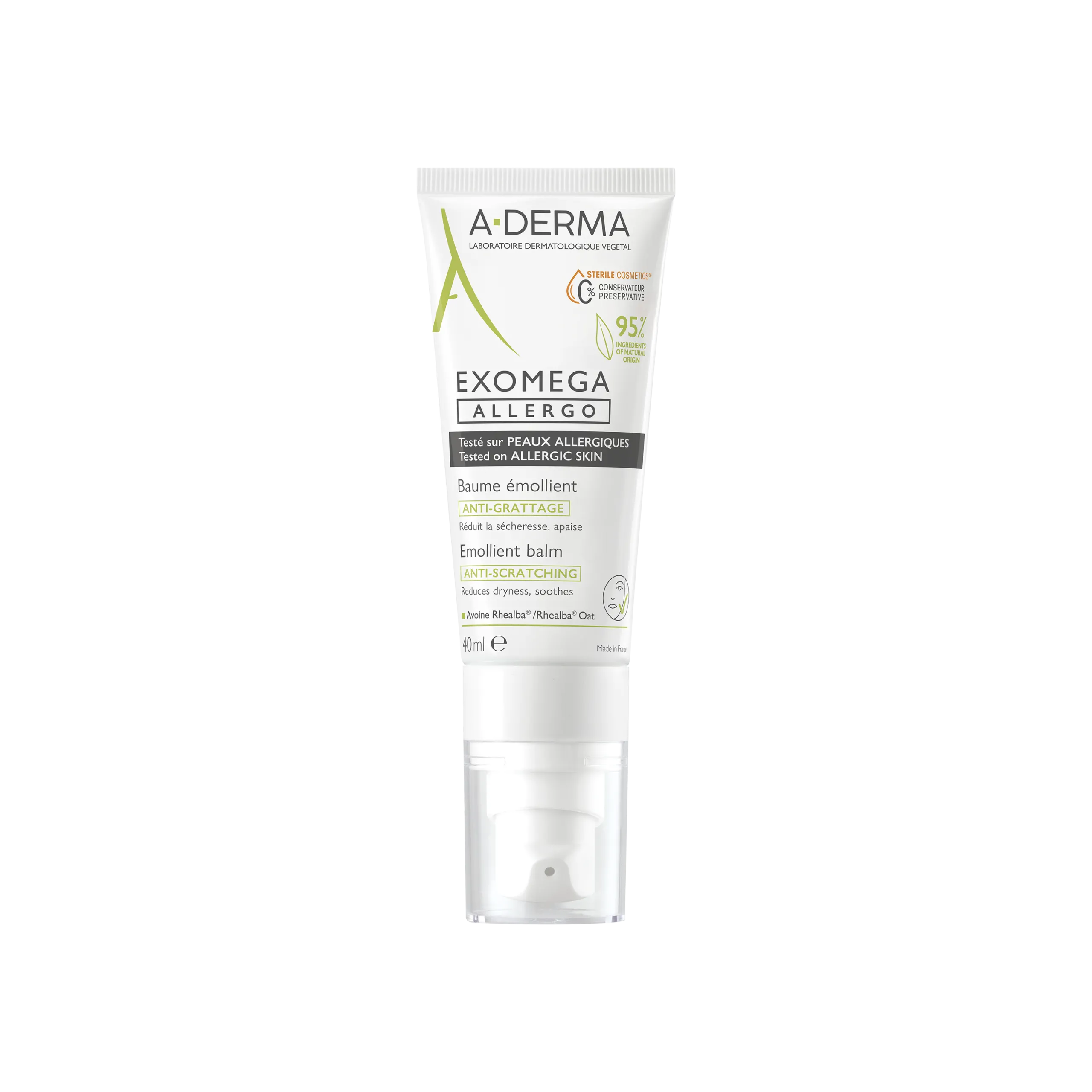 A-Derma Exomega Allergo Bálsamo Emoliente 40mL