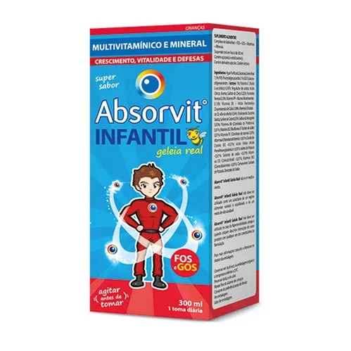 Absorvit Infantil Geleia Real 300 mL