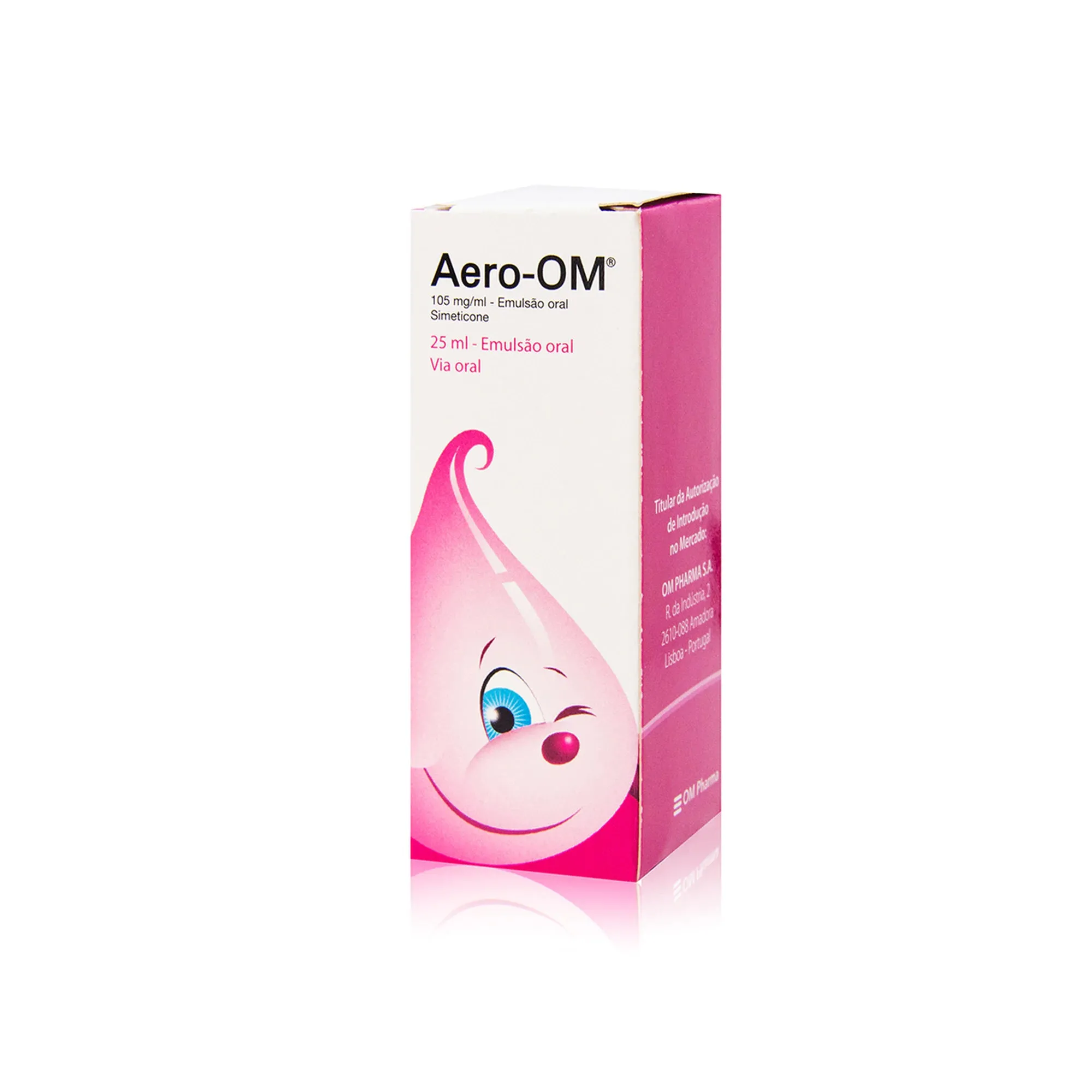 Aero-OM Gotas 25 mL – Alívio da Flatulência e Cólica Infantil