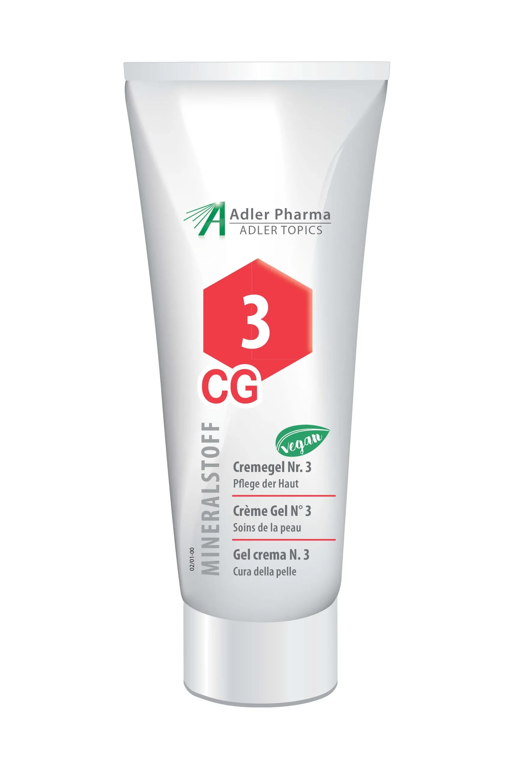 Gel de creme de minerais No.3 50 ml