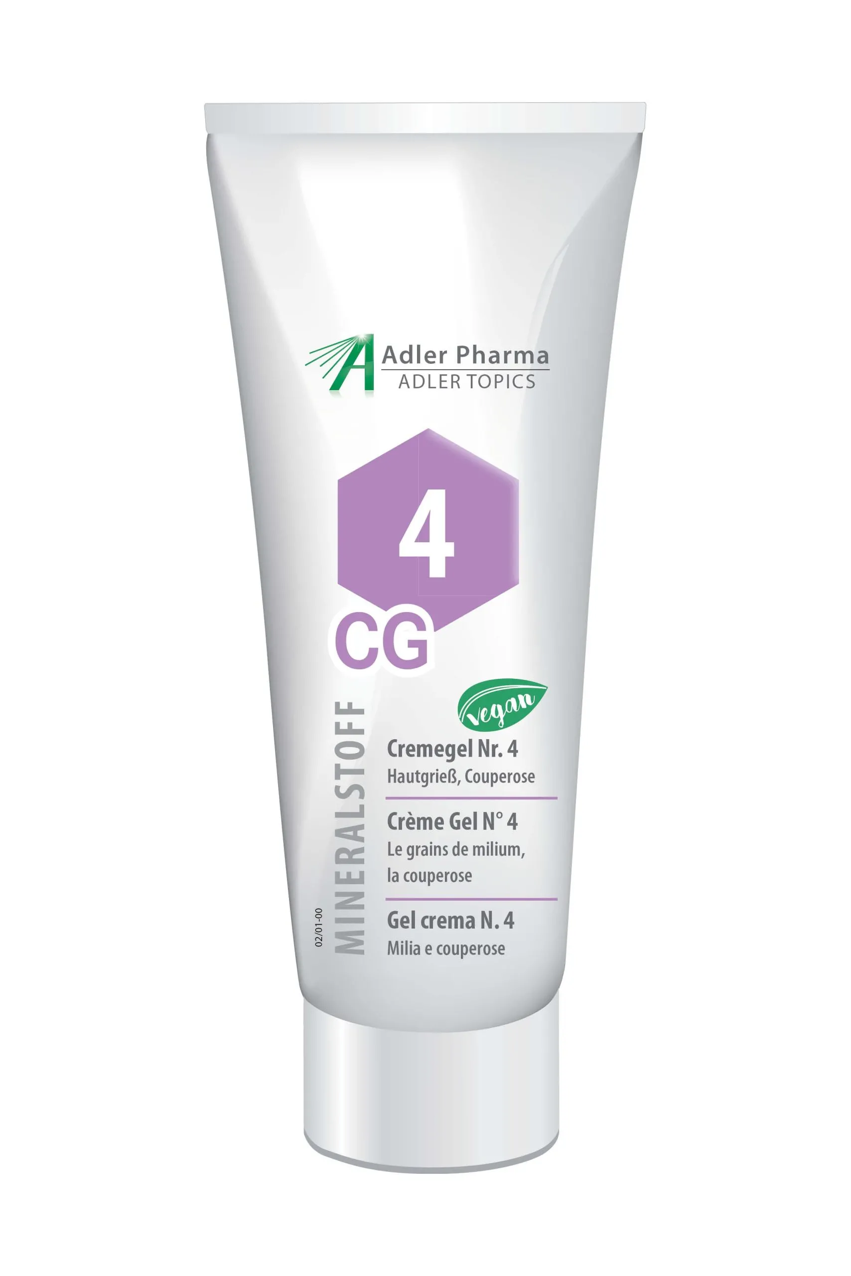 Gel de creme de minerais No.4 50 ml