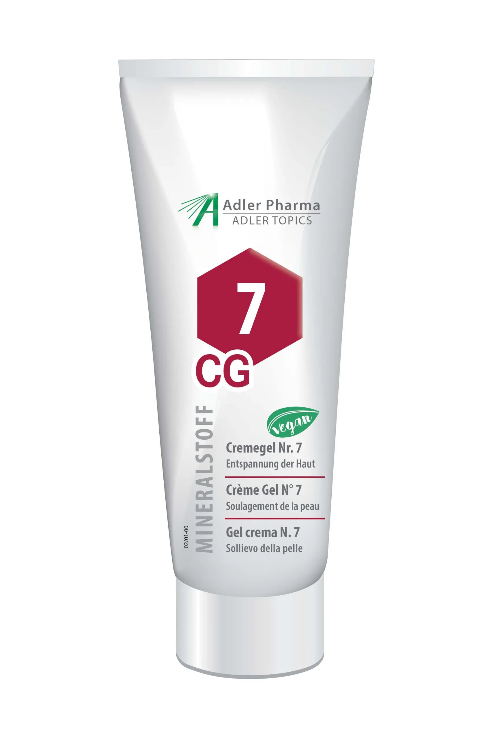 Gel de creme de minerais No.7 50 ml