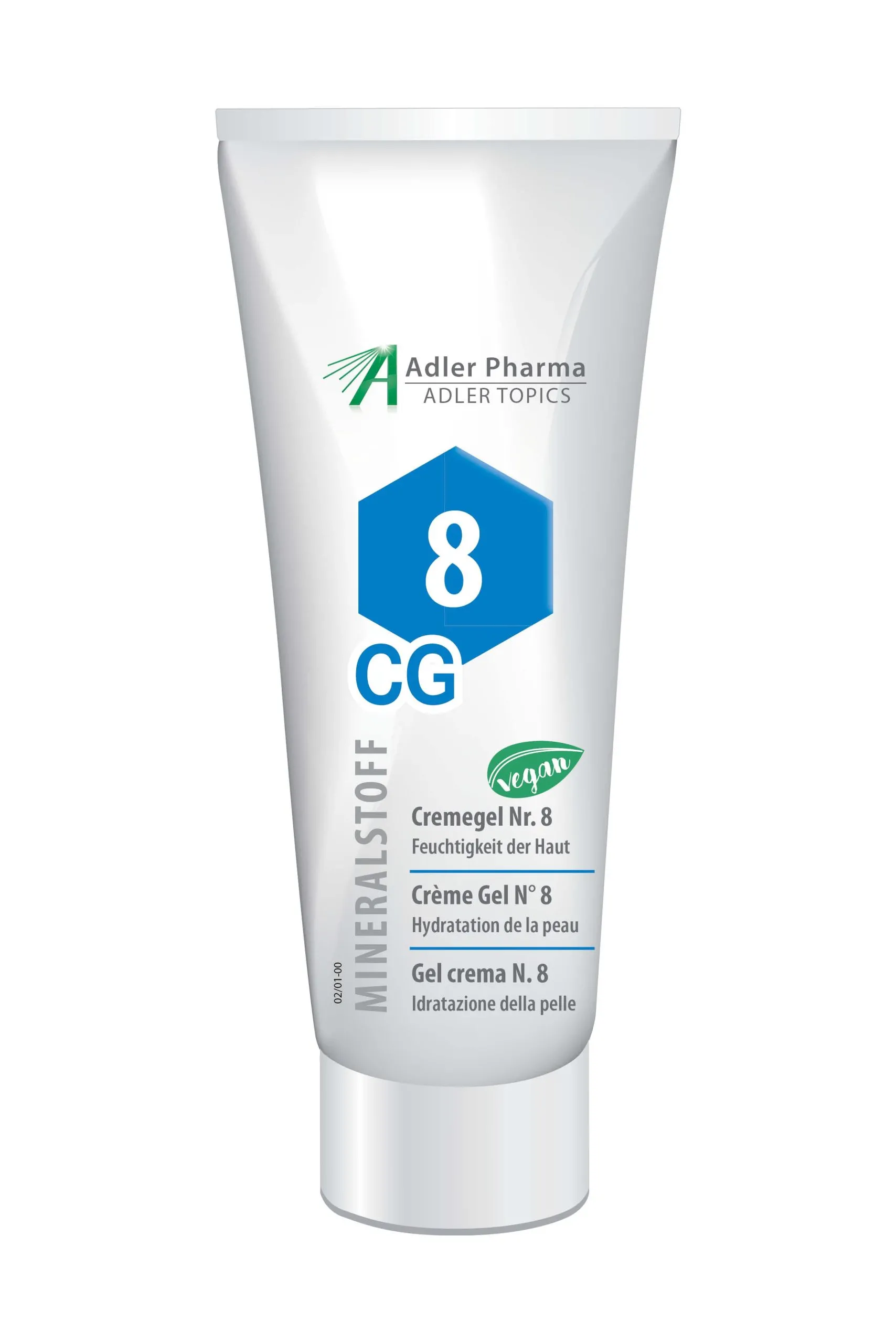 Gel de creme de minerais No.8 50 ml