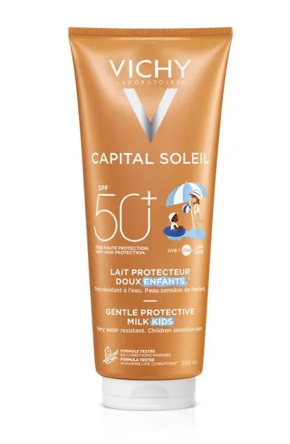 Vichy Capital Soleil SPF50 Leite Crianças 300mL