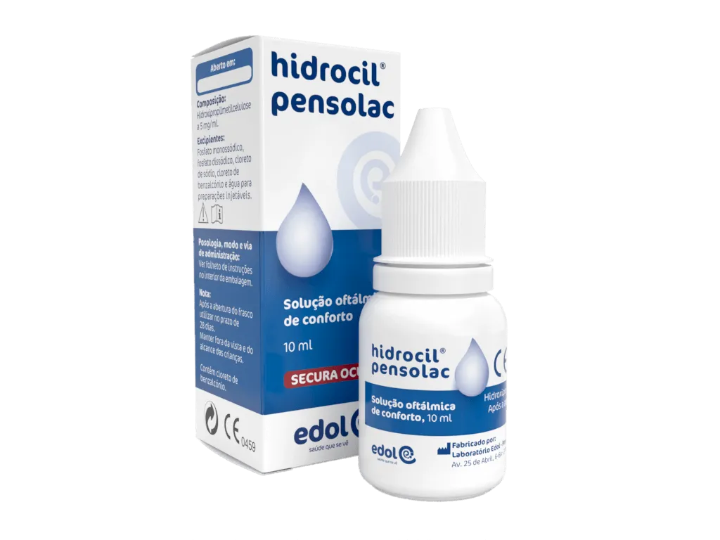 Hidrocil Pensolac Solução Oftálmica 10ml