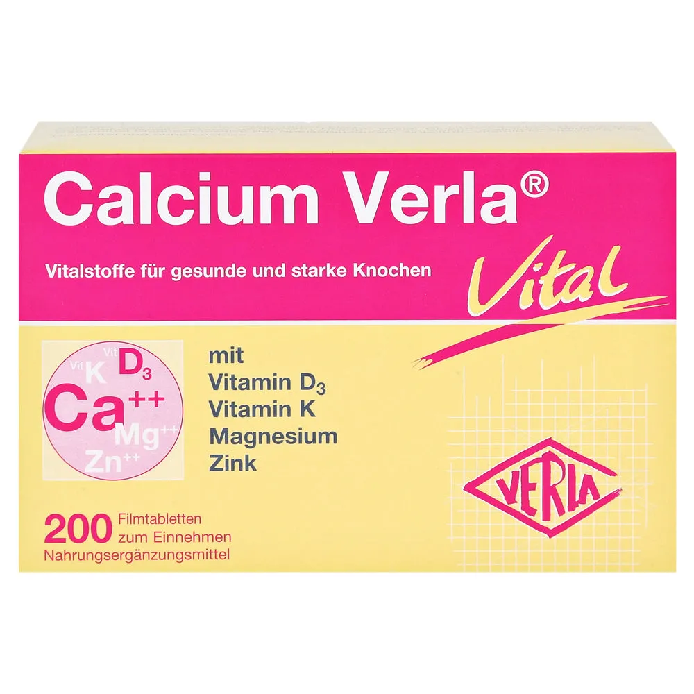 VERLA CALCIOM VITAL TABLETS 200 TAB