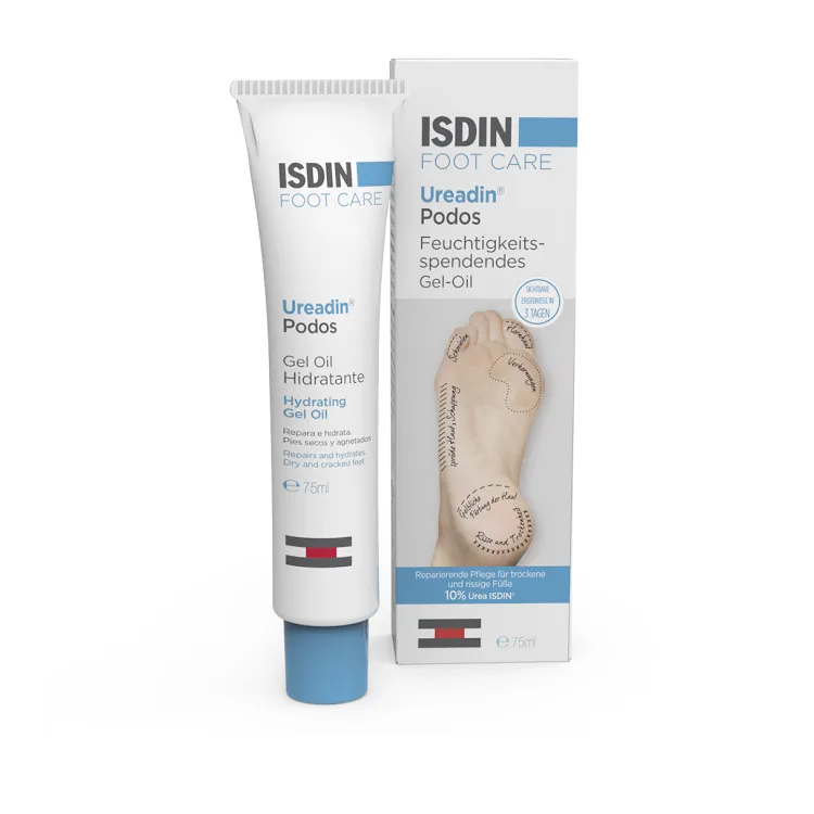 Óleo de gel hidratante de gel hidratante de Isdin ureadin 75 ml