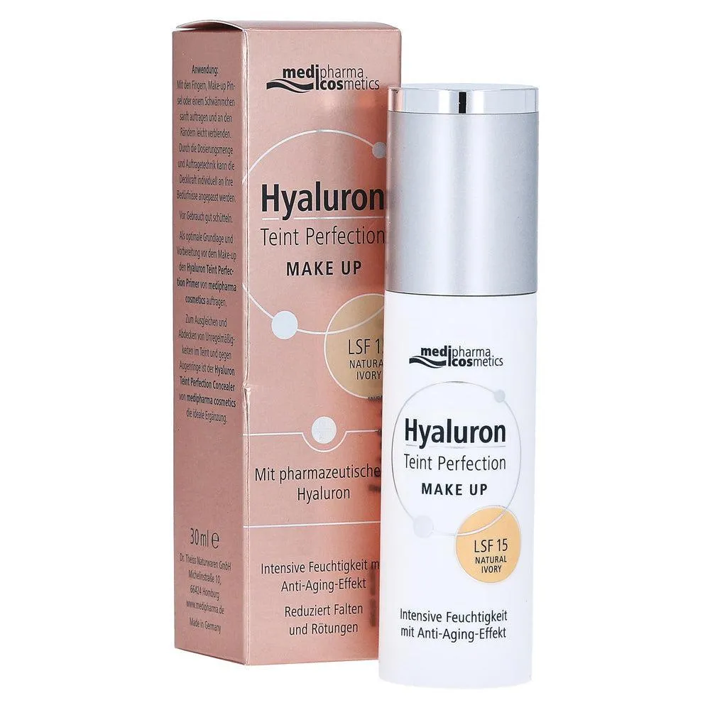 MEDIPHARMA HYALURON TEINT EMPEÇÃO DE PERFENÇÃO 30 ML - NATURAL IVORY