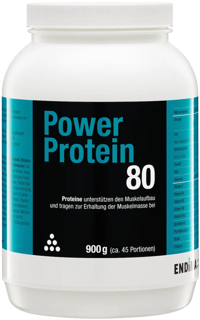 Endima Power Protein 80 Powder - Chocolate 900 g