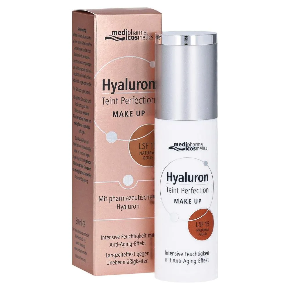 MEDIPHARMA HYALURON TEINT EMPEÇÃO DE PERFENÇÃO 30 ML - GOLD NATURAL