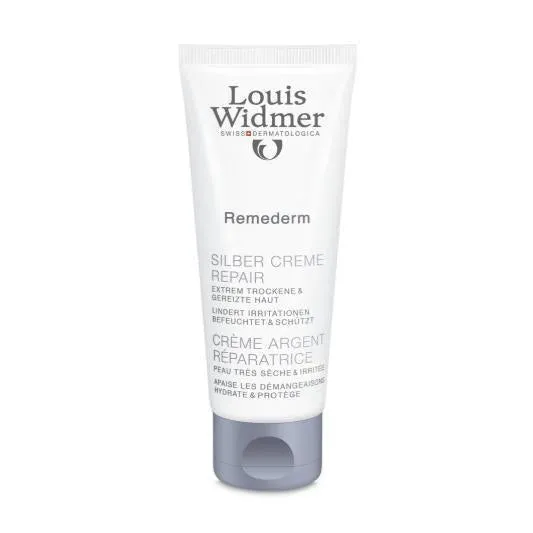 Louis Widmer Remederm Silver Cream Repair 75 ml sem perfume