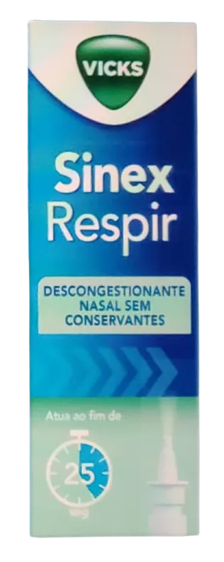 Vicks Sinex Respir Solução Nasal 0,5mg/ml 10ml