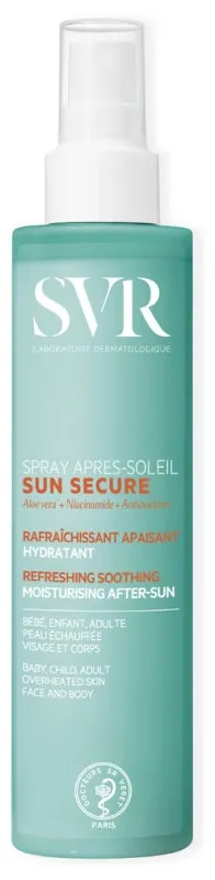 SVR Sun Secure Aprés Soleil 200mL – Spray Refrescante