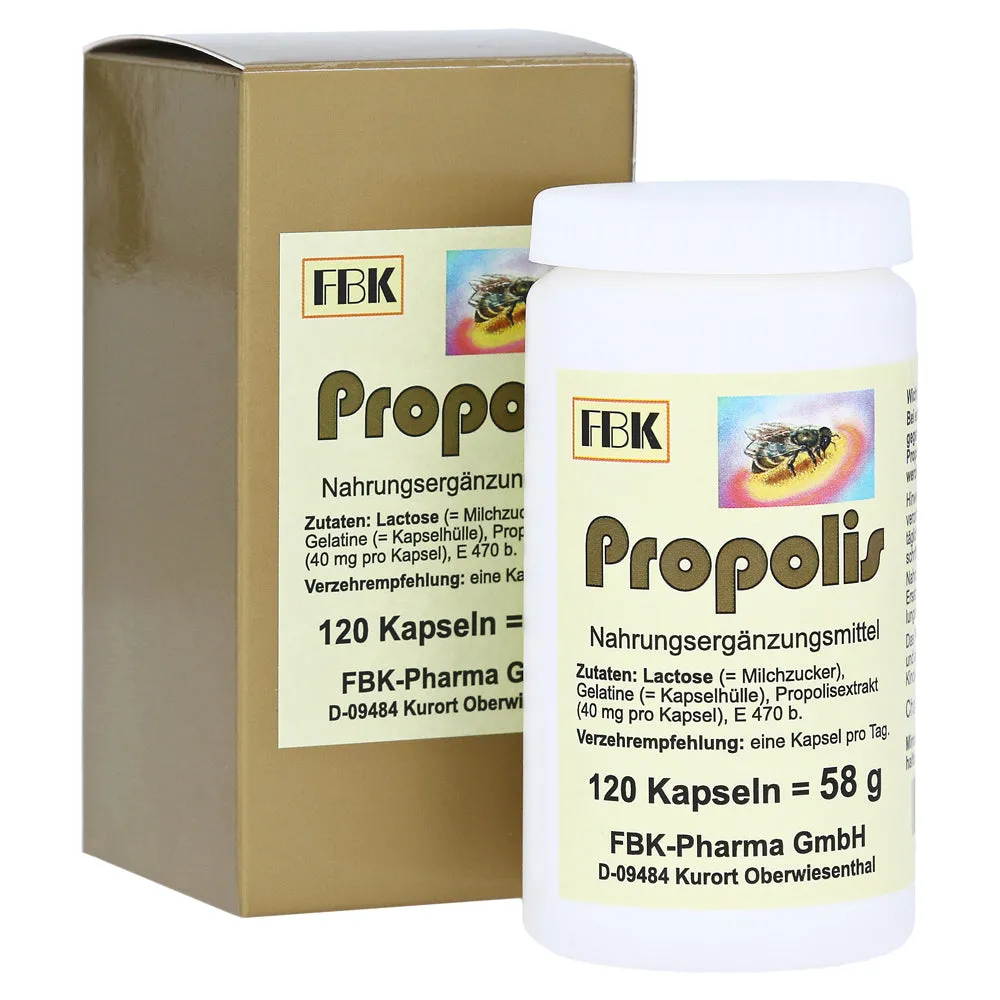 Cápsulas de Propolis 120 Cap