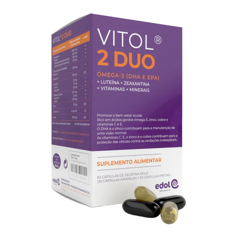 Vitol 2 Duo 30 Cápsulas + 30 Comprimidos