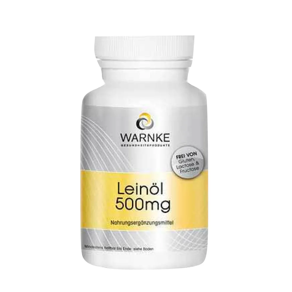 Oil de linhaça Warnke 500 mg cápsulas 100 Cap