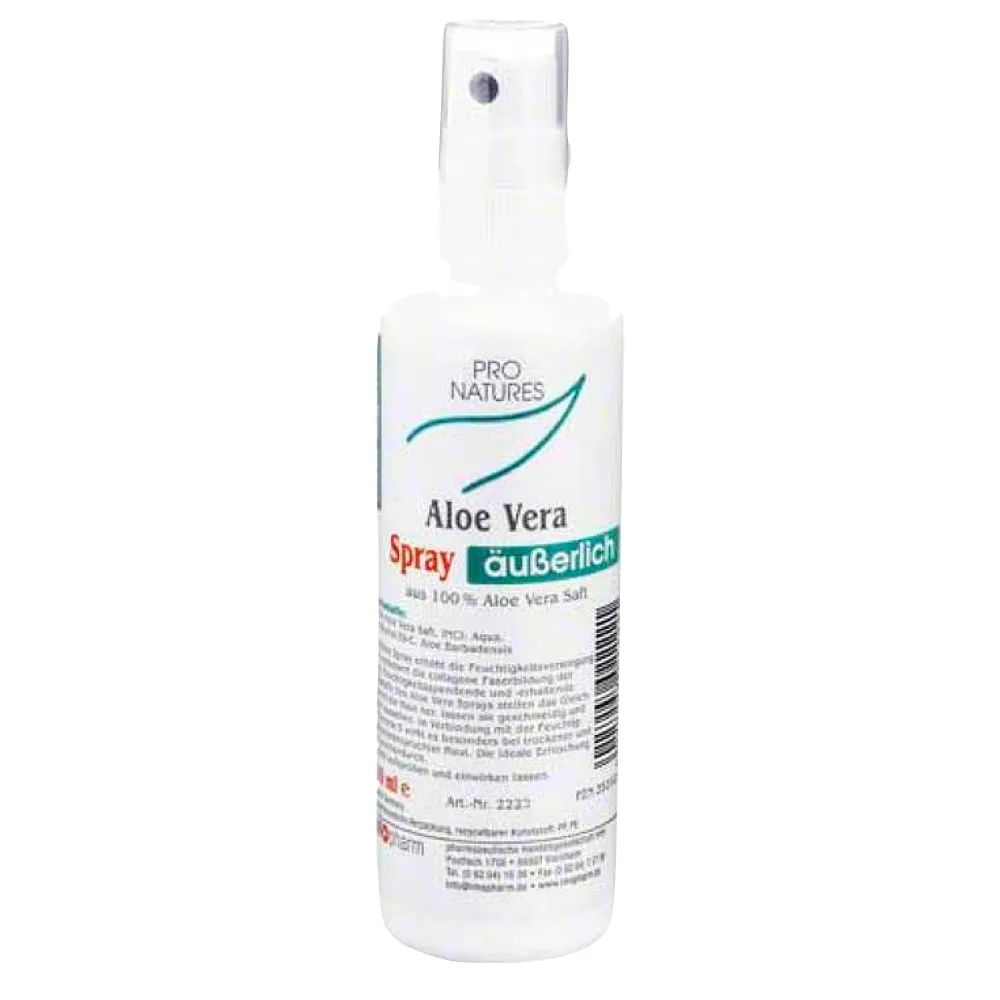 Aloe vera 100% puro Aloe vera spray 100 ml