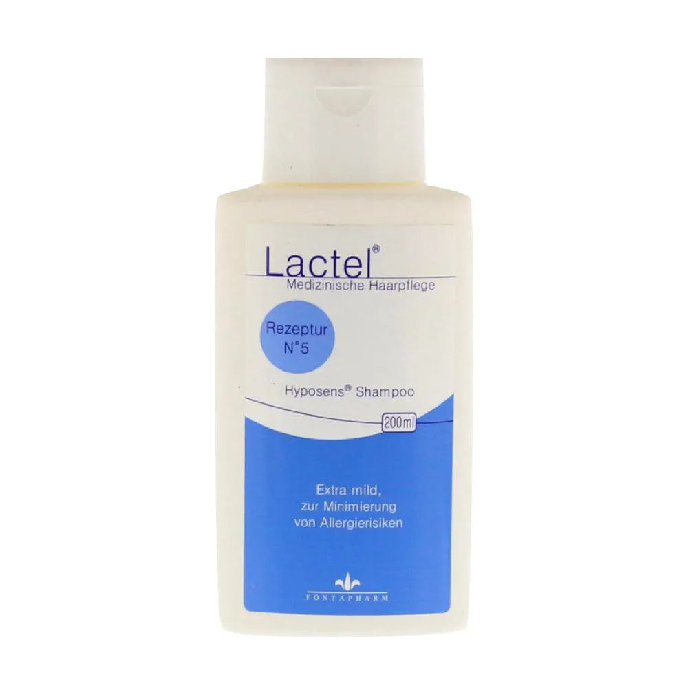 Lactel No.5 Shampoo Hipoalergênico 200 ml
