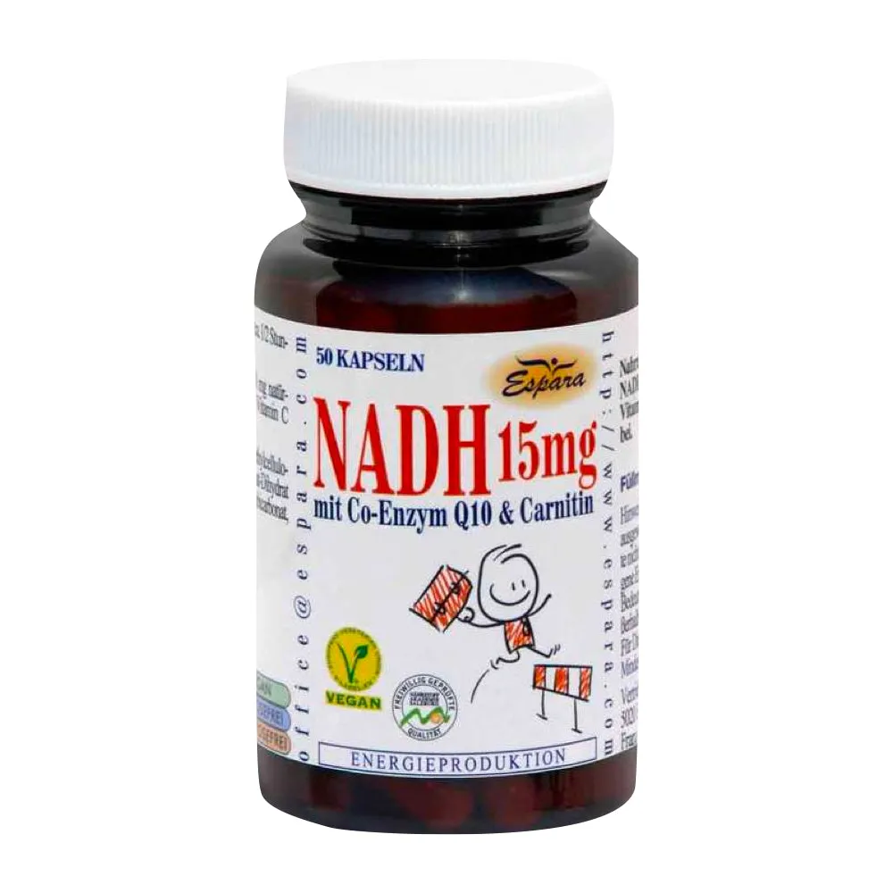 Cápsulas NADH-15mg 50 Cap