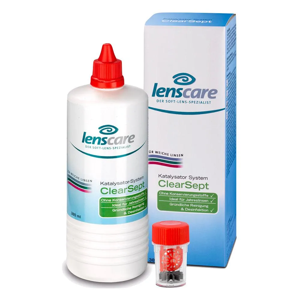 Lente Care Clearsept 380 ml e lente