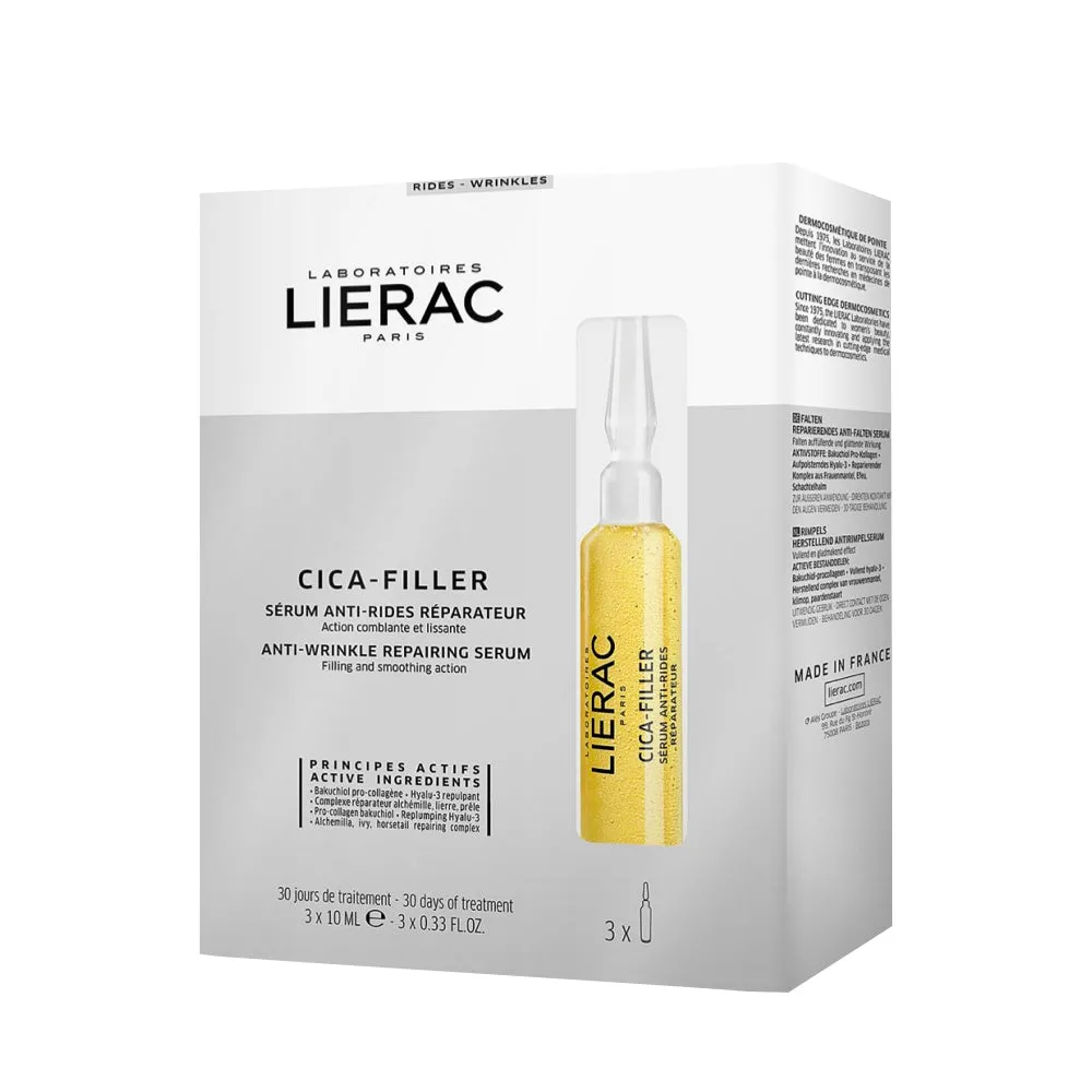 LIERAC CICA Filler reparando soro anti-rugas 30ml