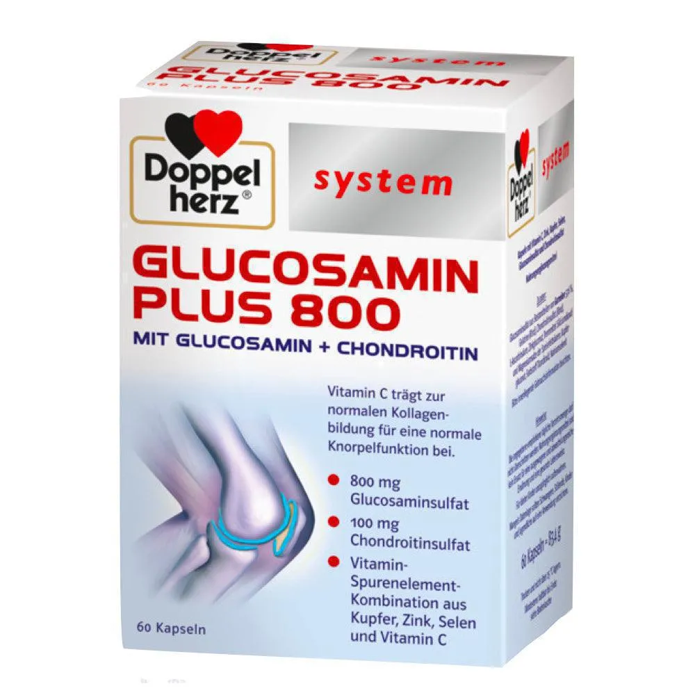 Sistema Doppelerz Glucosamina mais 800 cápsulas 60 Cap