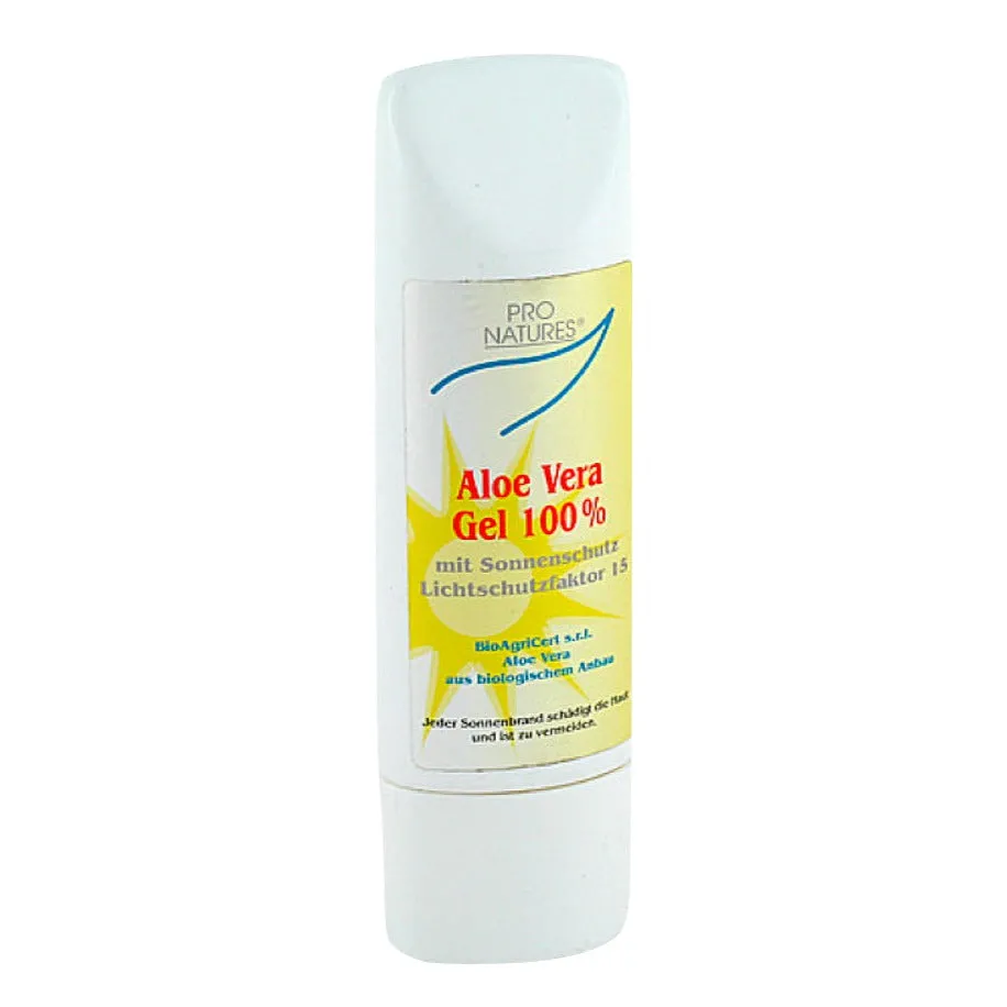 Pró -naturezas aloe vera gel spf 15 1 pcs
