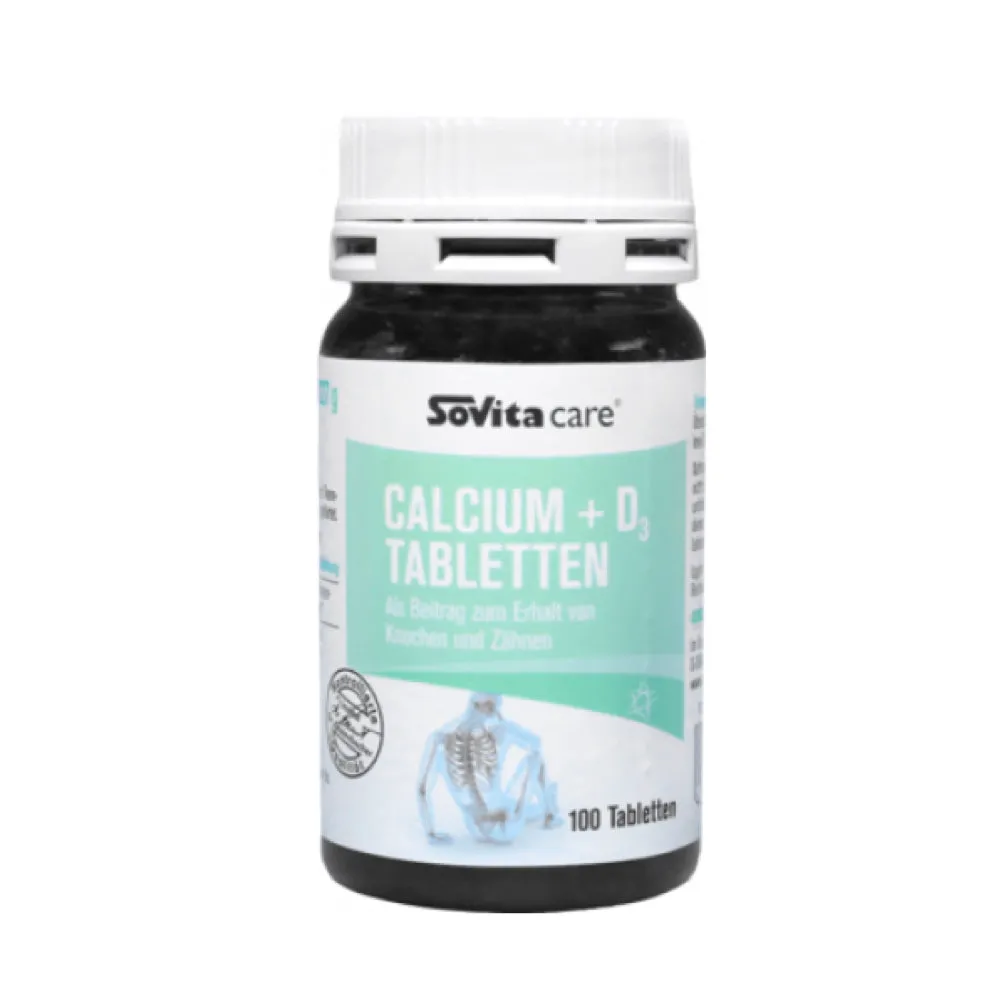 Sovita Care Cálcio + D3 comprimidos 100 guias