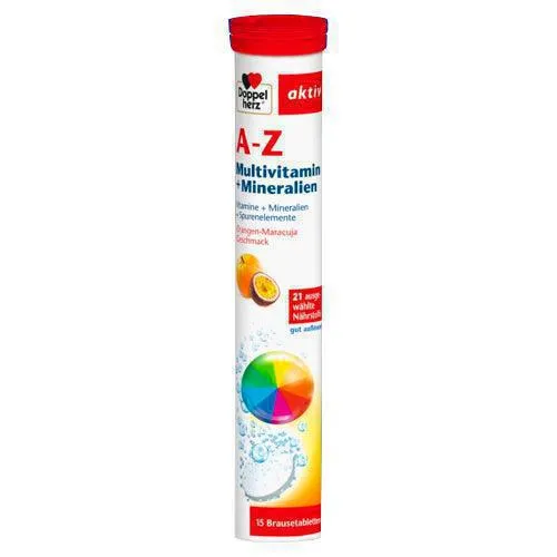 Doppelerz Multi-Vitamin e Mineral A-Z Effersercent Tablets 15 guias