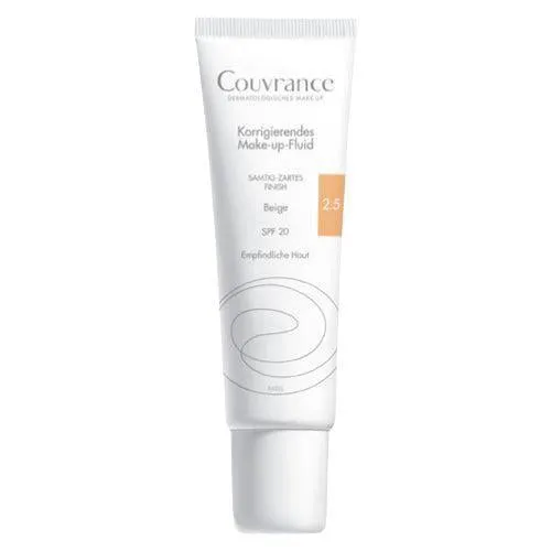 Avene couvrance corretivo maquiagem fluido 2.5 bege 30 ml