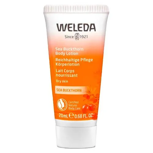 WELEDA SEA BUCKTHTHORN RECLENHAÇÃO LOÇÃO DE CORPO MINI 20 ML