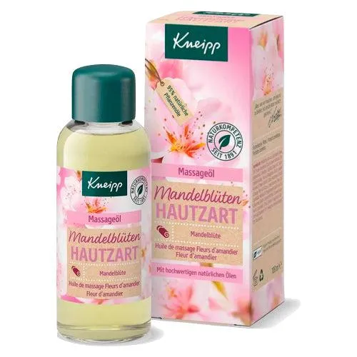 Kneipp nutritivo de massagem pele de óleo delicado flores de amêndoa 100 ml