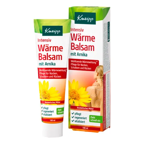 Kneipp Intensive Warm Balm com Arnica 100 ml